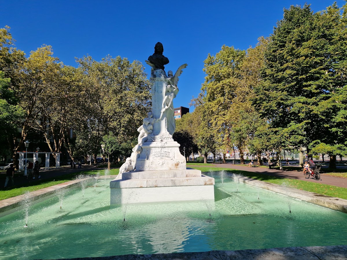 Doña Casilda Iturrizar parkea