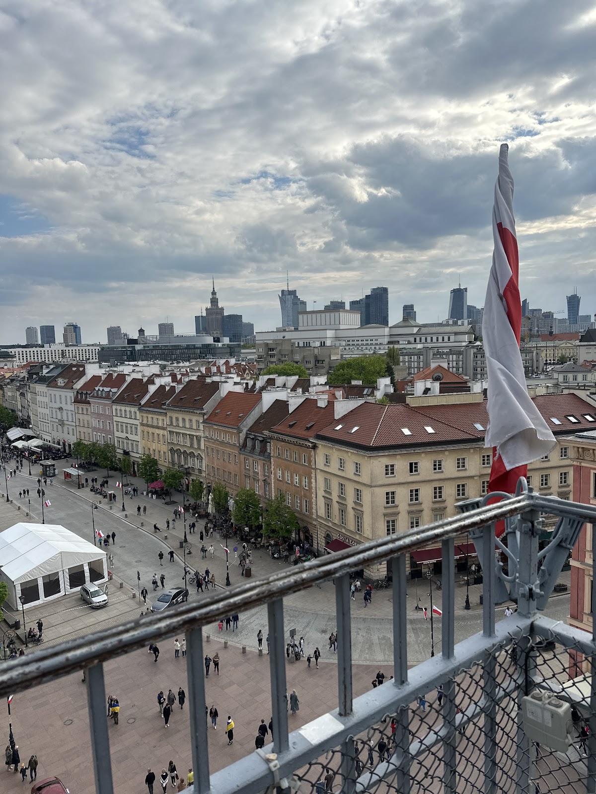 Observation Terrace on the bell tower of St. Anne's Church